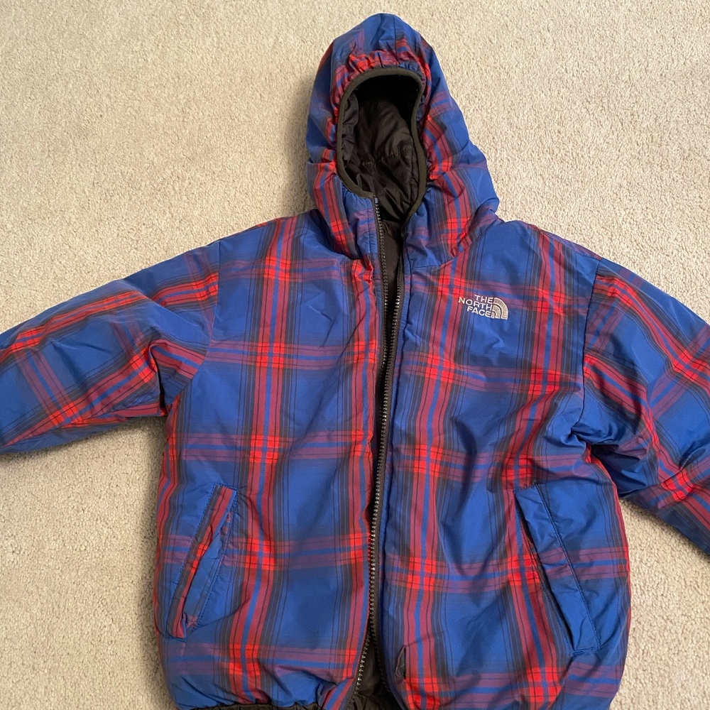 Boys Reversible North Face Jacket